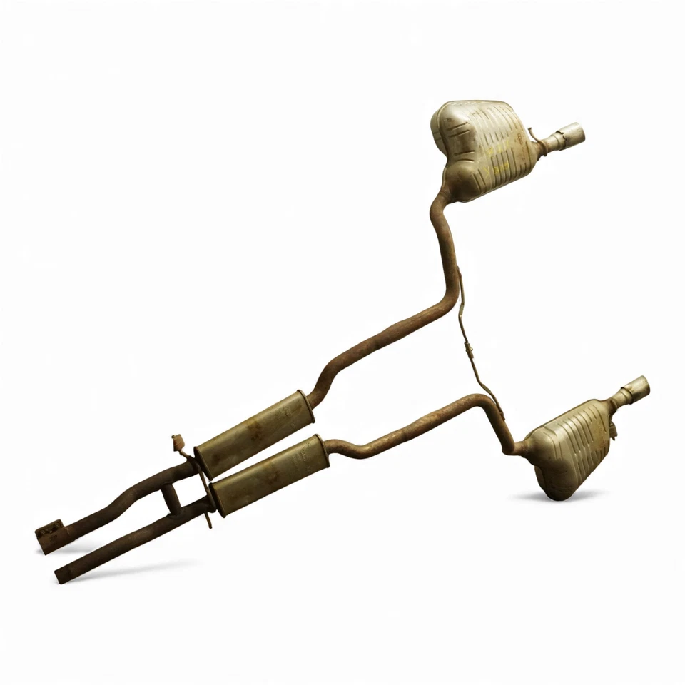 2006-2008 Audi A6 C6 3.2L Exhaust Muffler Silencer Resonator Pipe Left Right Oem Foto 2 de 4