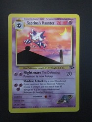 Sabrina's Haunter 55/132 Gym Challenge Uncommon