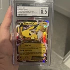 2015 Pokémon Pikachu EX XY84  Black Star Promo  CGC 8.5 NM/Mint +