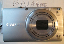 Canon POwershot A4000 IS HD -Silver Batteries/Charger  Nice/Working