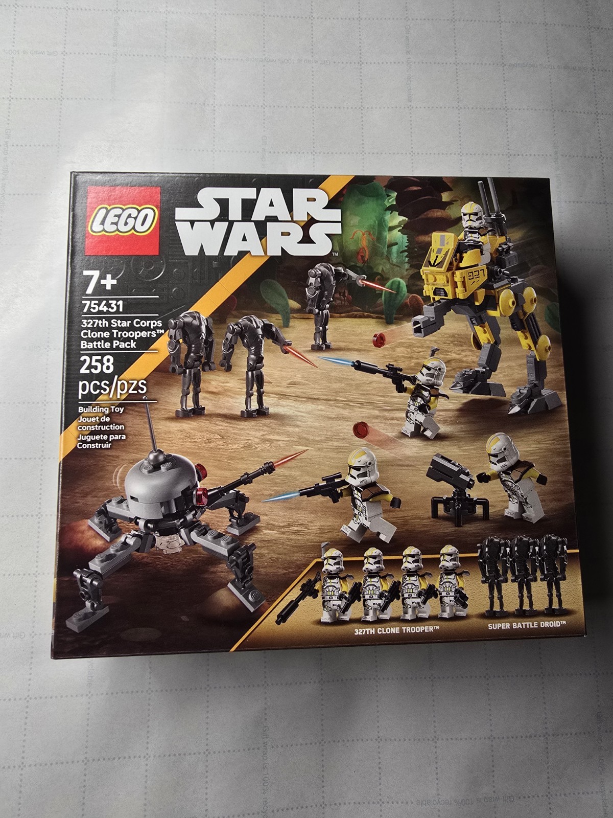 Lego 75431 Star Wars 327th Star Corps Clone Troopers™ Battle Pack BRAND NEW