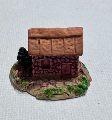 Haus Häuser Hütte Mini Fee Garten Haus Miniatur Figuren Harz Deko DIY (14)
