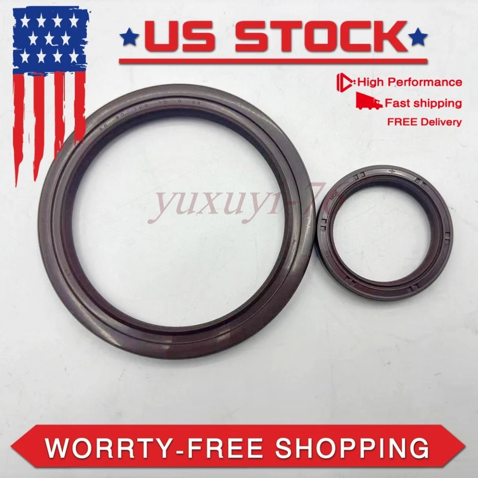 OEM Oil Pump Front & Rear Main Crank Seal For HONDA ACURA B-Series DOHC VTEC - Изображение 4 из 4