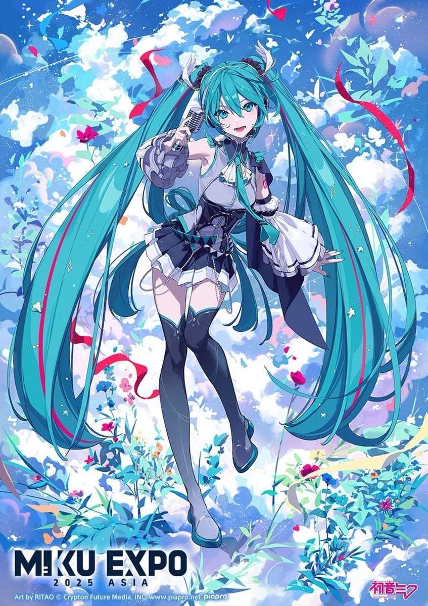 Hatsune Miku Expo 2025 Asia tour heads to Kuala Lumpur Poster | eBay