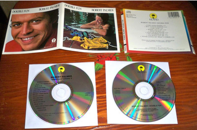 (2) ROBERT PALMER CDs: DOUBLE FUN & ADDICTIONS VOLUME 2 (15 TRACKS) - NO CASES!!