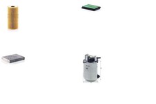 MANN-FILTER Inspektionspaket Filtersatz XL Aktivkohlefilter Leitungsfilter für 2