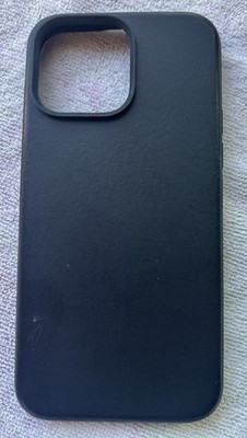 Nomad Black Leather  MagSafe Apple iPhone 14 Pro Max Protective Case