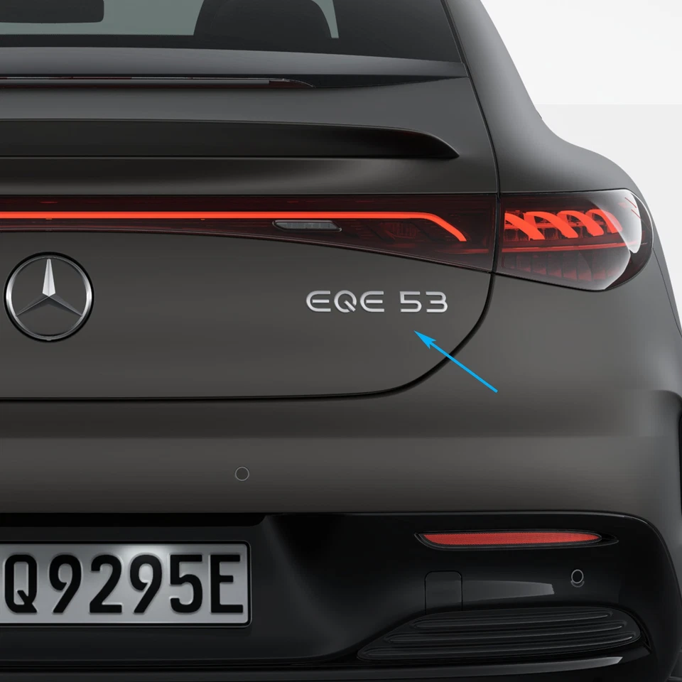 EQE 53 AMG Schriftzug silber EQE V295 Original Mercedes-AMG - Bild 1 von 1
