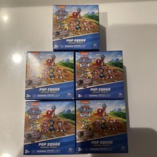 Nickelodeon Paw Patrol Pup Squad Surprise Figures 5 boxes Minifigs NEW
