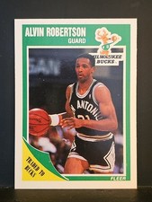 1989-90 Fleer #90 Alvin Robertson BUCKS