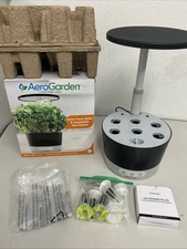 AeroGarden Harvest 360 Indoor Garden Hydroponic System LED Grow Light 4 Pods