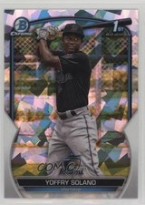 2023 Bowman Chrome Prospects Atomic Refractor Yoffry Solano #BCP-72 fm0