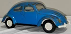 Vintage 1960's Tonka Toy Volkswagen Beetle VW BUG #52680 Blue BUG Car