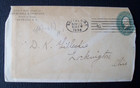 U.S. 2c Washington Buffalo, NY Envelope 1898 Lockington, O — photo 1