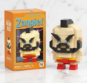 Zangief Street Fighter Building Blocks Street Kid Toy Action Figure 162pcs