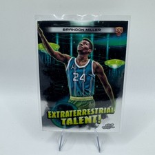 2023-24 Topps Cosmic Chrome Extraterrestrial Talent Brandon Miller #ET-19 RC
