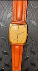 Vintage 1980’s Mens Seiko “tank” gold tone quartz watch