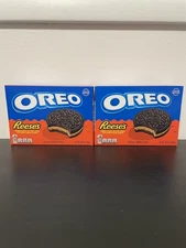 Oreo Reese’s Limited Edition Peanut Butter Creme Cookies 2 Box Bundle NEW 40ct