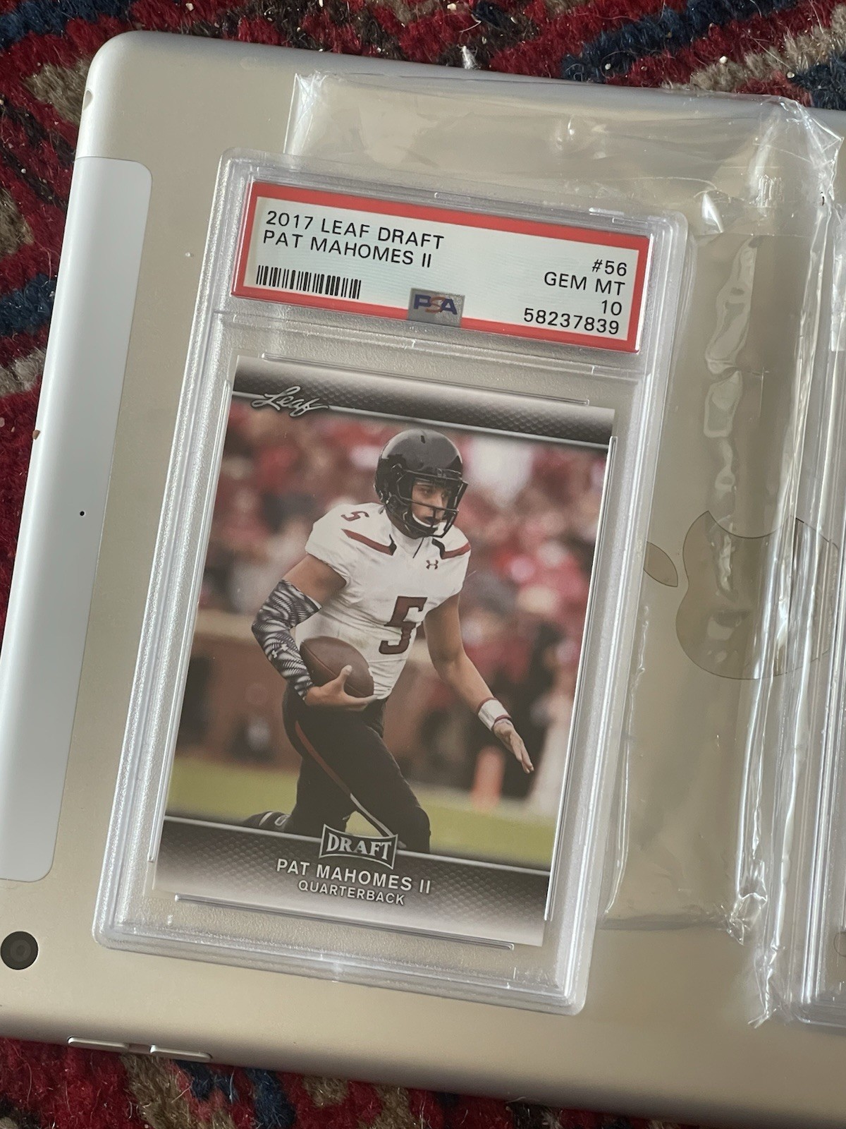 patrick mahomes rookie cards PSA 10 & PSA 9 Excellent ++ Free Shipping view 9