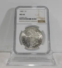 1882-P  MORGAN Silver Dollar, NGC MS-64!