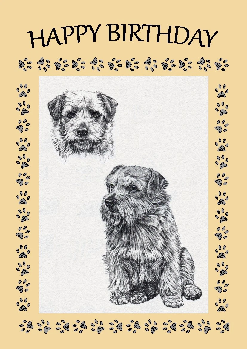 Caroline's Treasures Decorazione Natalizia In Ceramica - Norwich Terrier Con Corda Oro, 7 Cm, Personalizzabile