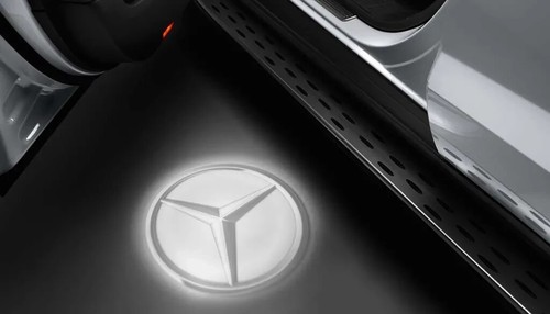Genuine Mercedes-Benz Pair Exit Door Lamp LED Projectors A2138200703 W213 X253 - Picture 7 of 7