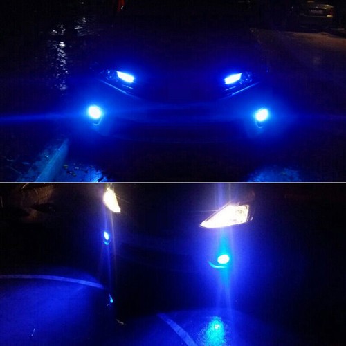 2Pcs Ultra Blue H11 H8 Car Truck Pickup Fog Lights Driving Lamp 92-SMD LED Bulbs - Picture 11 of 11