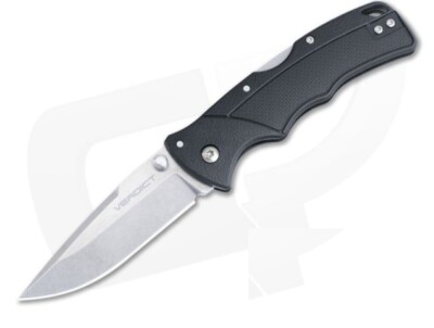 CSFLC3SPSS Cold Steel Verdict Spear Point Black GFN Handles 4116 Blade Tri-Ad Lo