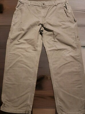 パンツ Carhartt Duck Painter Pants B11 DES Carhartt Duck B11-DES Original Dungaree Fit Pants Mens Sz