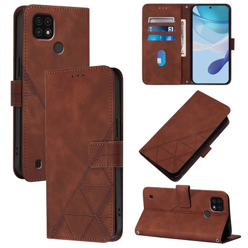 Leder Tasche für Oppo Realme C11 2021 Handy Schutz Multifunktionale Hülle - Bild 7 von 7
