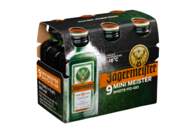 9 x20ml Jagermeister Bottle in Box Herbal Bitter liqueur-Stomach