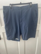 Bolle Men  s Size 38 Comfort Flex Wicking Performance Striped Golf Shorts EUC