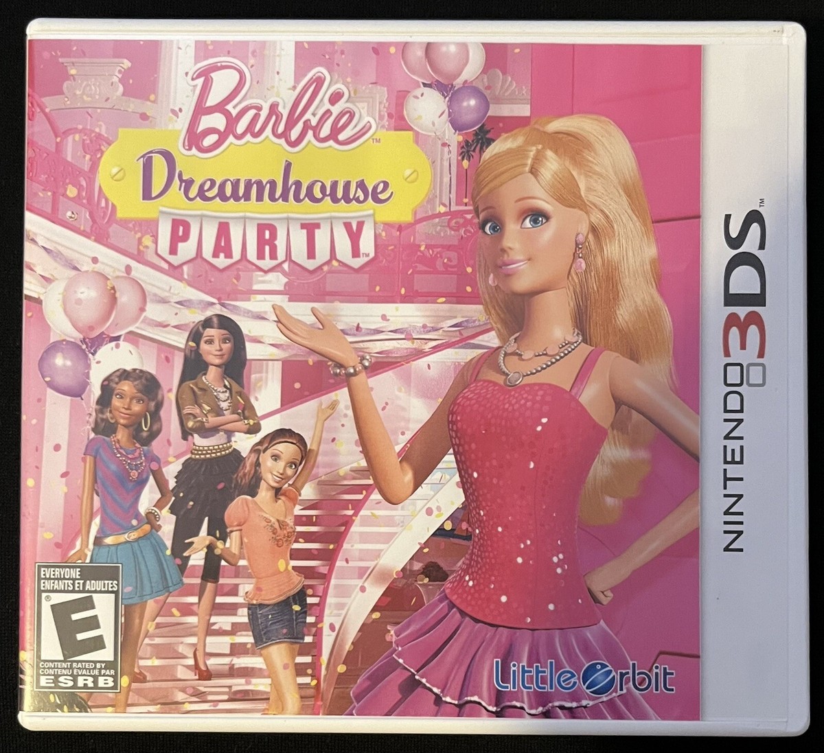 Nintendo 3DS Barbie Dream House Party Videogame CiB Made In