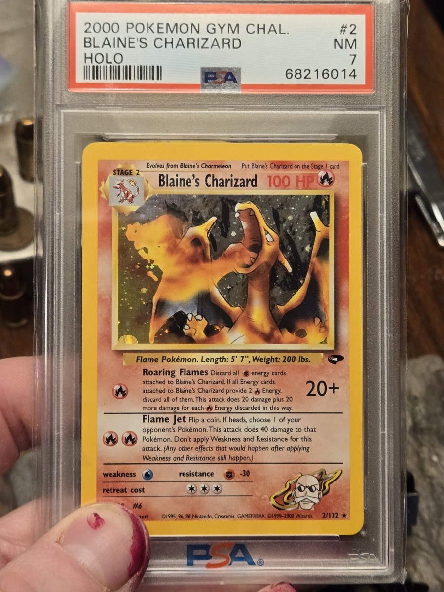 カツラのリザードン　blaine's charizard 2/132 Blaine's Charizard (2/132) [Gym Challenge Unlimited]