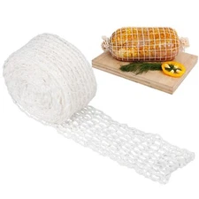 5m Meat Netting Roll Size 18 Elastic Ham Netting Mesh Stockinette Beef Sock