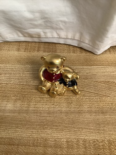 Lot Estee Lauder 3 Empty Compact Solid Perfume:Teddy Bears/ Dragon Fly & Flower - Picture 3 of 12