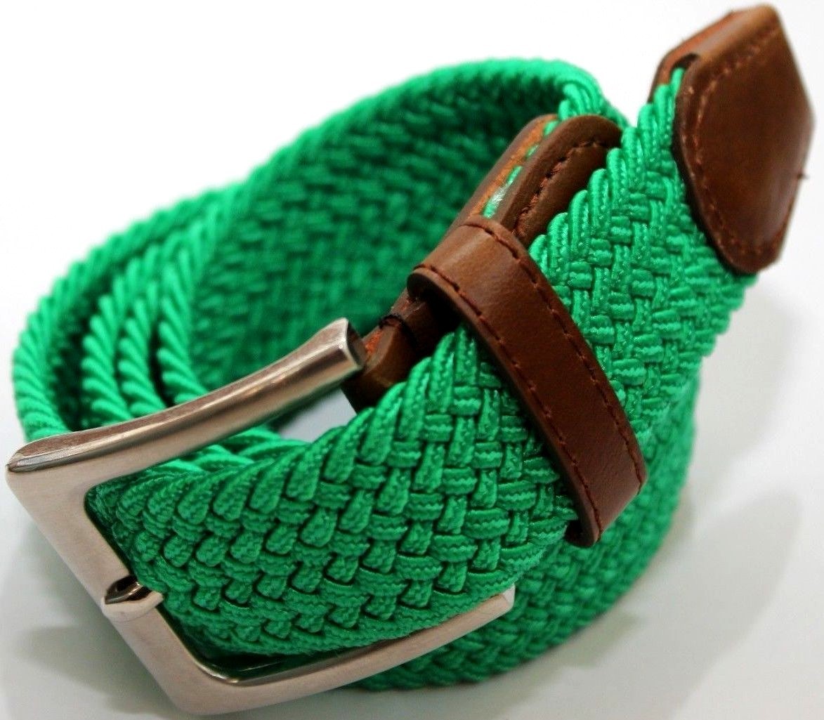 Cintura Tessuto Regolabile Cintura Elasticizzata Intrecciata Unisex Regolabile Senza Fori G 513682 - Foto 2