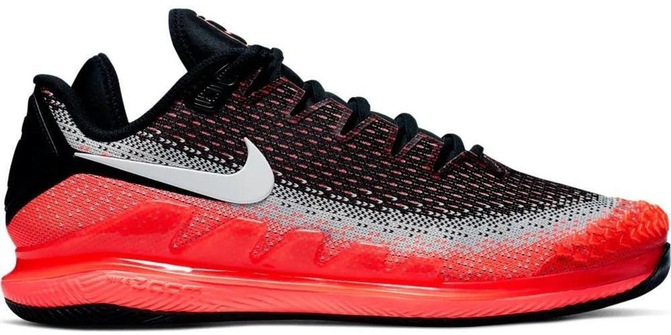 Nike Air Zoom Vapor X Knit Black Hot Lava for Sale | Authenticity
