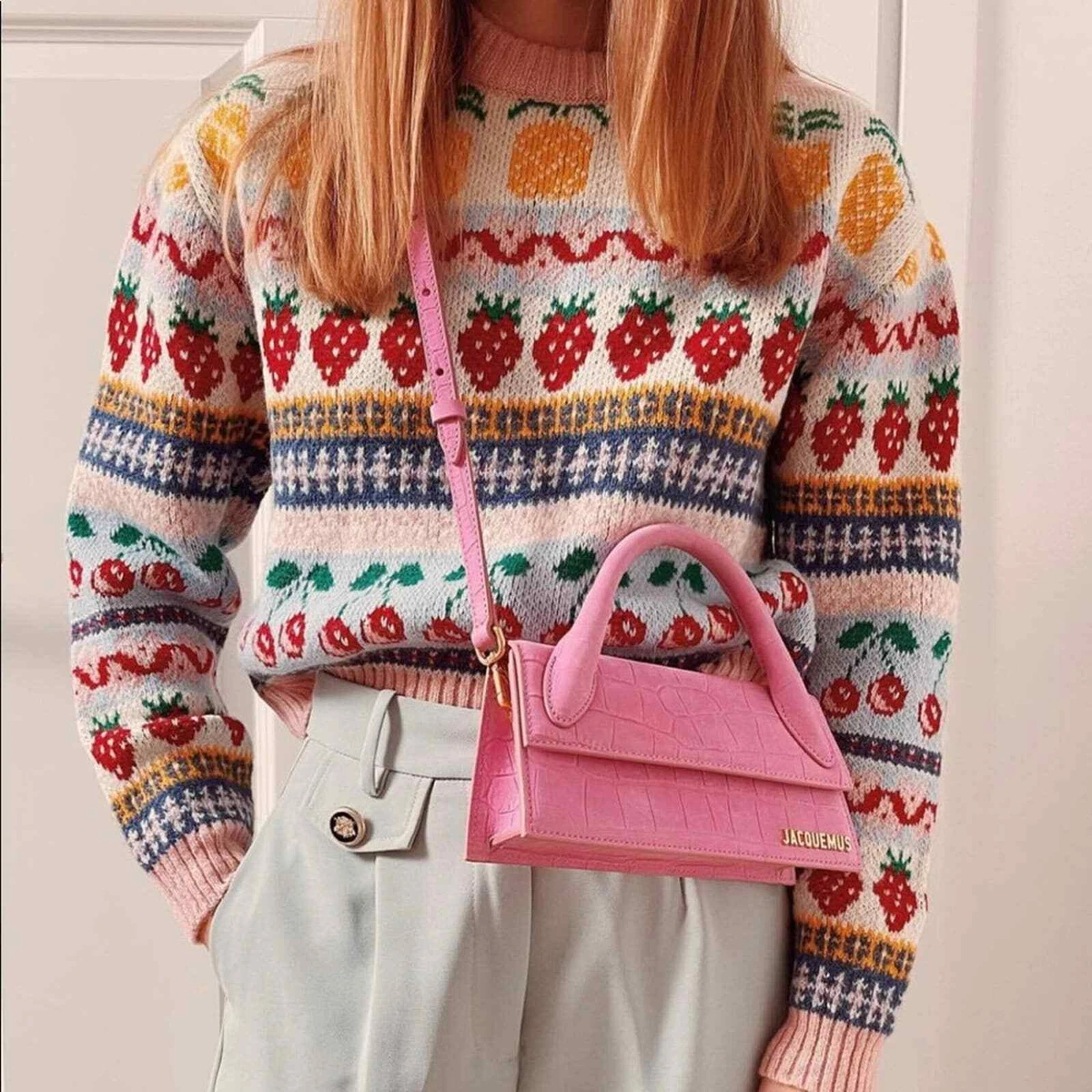 Zara fruit sweater Clearance