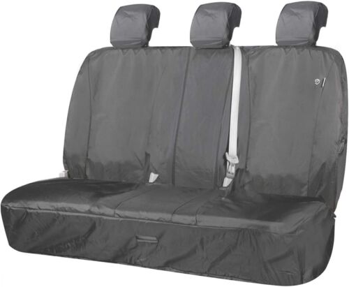 Coprisedili auto completamente su misura Ford Ranger T6 resistenti impermeabili grigi 9pz - Foto 5 di 9