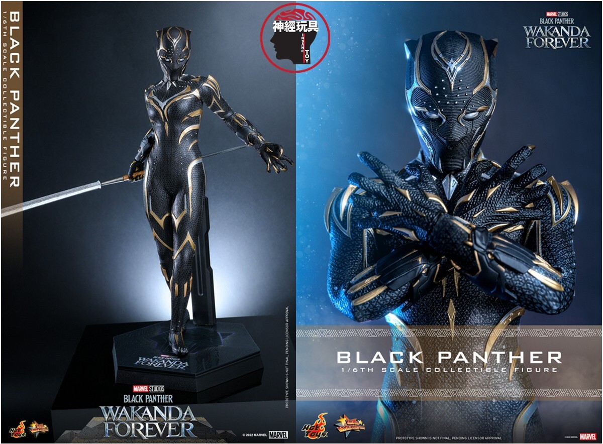 ホットトイズ MMS675 ブラックパンサー シュリ black panther HOT TOYS MMS675 BLACK PANTHER: WAKANDA FOREVER SHURI FIGURE