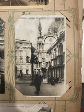 Venezia Cartolina Antica Primo 900 Foto PIAZZA DEI LEONCINI