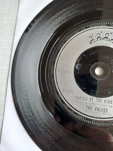 The Valves – Tarzan Of The King's Road / Ain't No Surf In Portobello 7" uk 1977 - Bild 3 von 5
