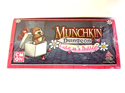 Munchkin Dungeon: Cute as a Button Expansion (Brand New, Sealed) 889696010476