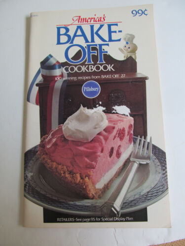 Vtg Pillsbury BAKE-OFF Cookbooks Booklet Prize Winning Recipes Desserts 5 Lot W - Foto 2 di 7