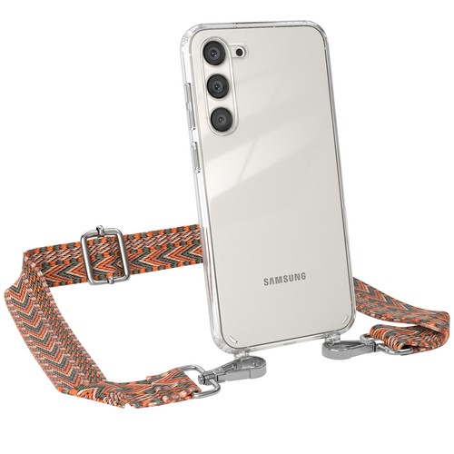 EAZY CASE do Samsung Galaxy S23 Plus Case Silikonowe z paskiem na ramię do zawieszenia - Zdjęcie 11 z 24