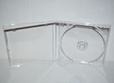 Sony PlayStation 1 PS1 PSOne Dreamcast Replacement Clear CD Disc Jewel Cases 100