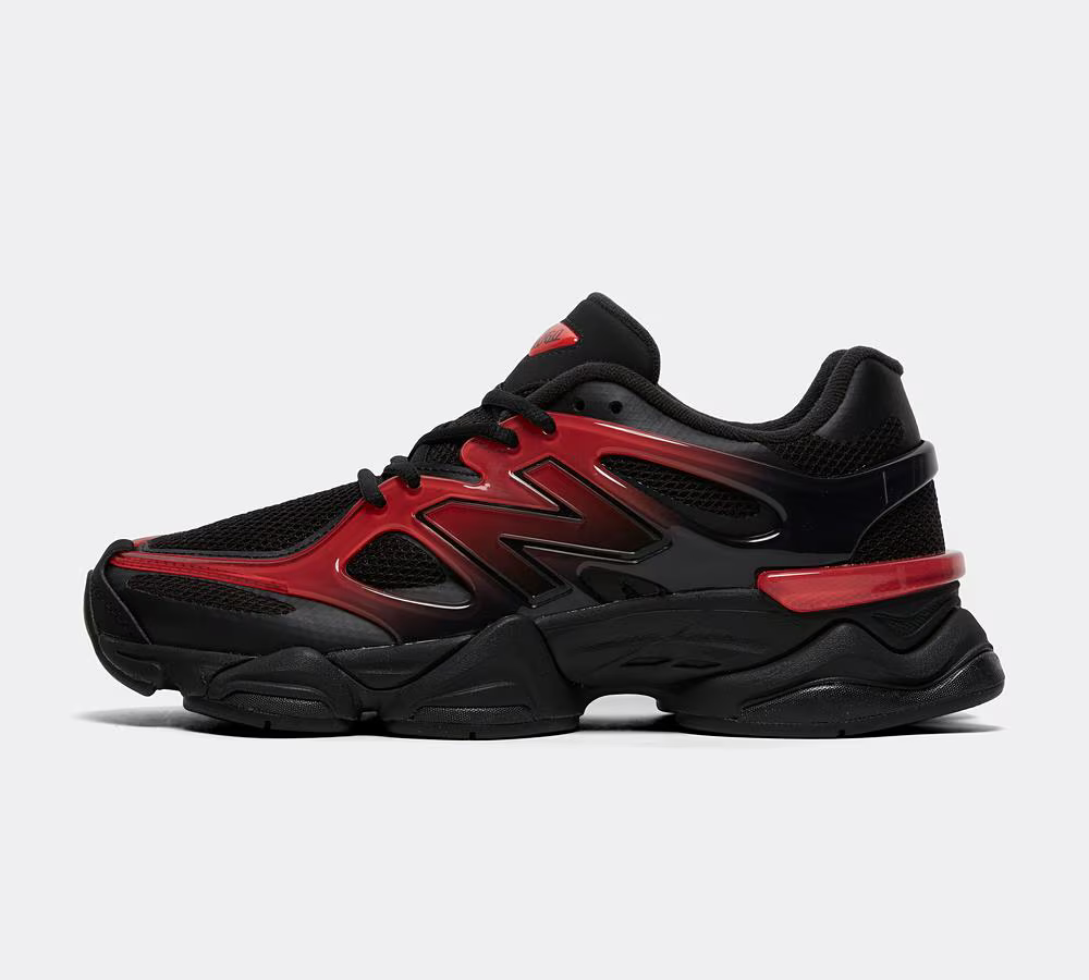 New Balance 9060 Caged Shoes in Black and Red | eBay