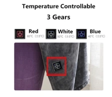 Winter Heated Blanket Cold Protection Body Warmer Usb Heated Warm Blanket