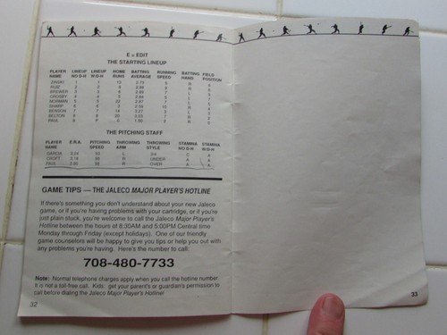 Super Nintendo SPORTS instruction manuals SNES -- you pick -- free shipping!! - Picture 343 of 458